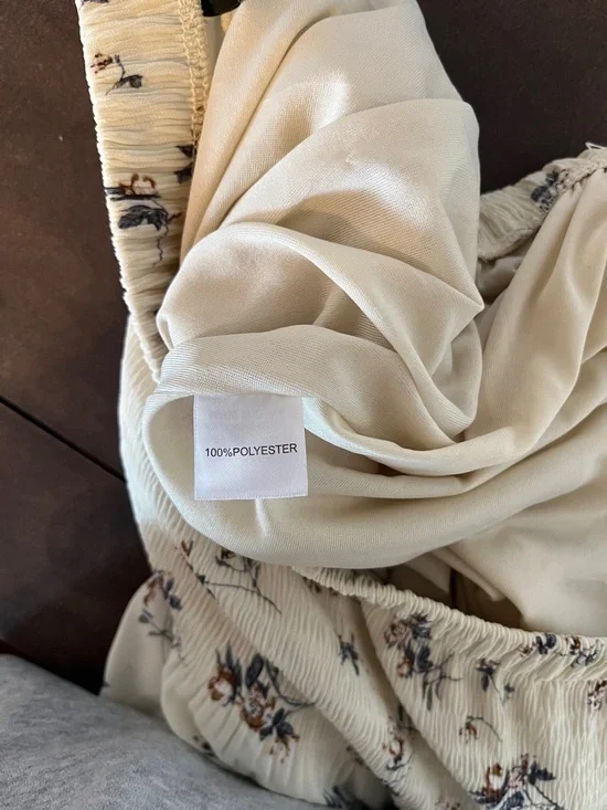 Women’s Floral Cream Maxi Skirt - Picture 13 of 13